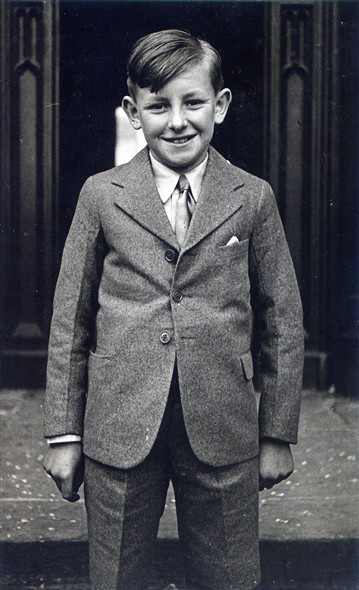 Photo:Charles Coverdale as a boy aged 9