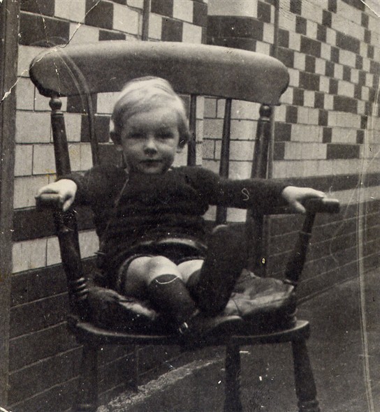 Photo:Charles Coverdale aged 3. Born 22 April 1930
