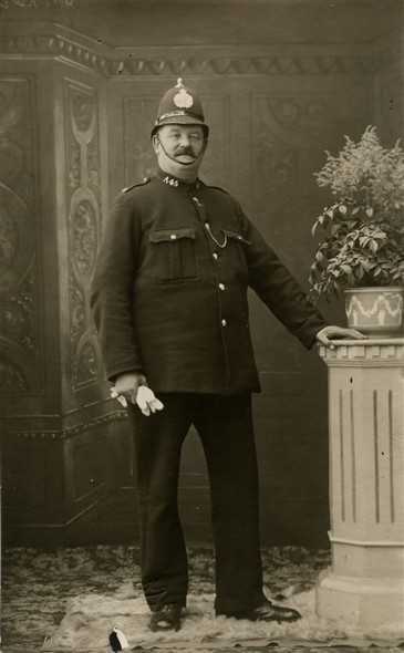 Photo:George Stoner in police uniform