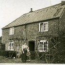 Photo:Gran Lillywhite at 148 Stoughton, West Sussex, with youngest son Charles Frederick (1924?)