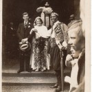 Photo:Mum's cousin, Jim Rowett's wedding to Nellie Westney - Doncaster Race Week (St Leger) when Prince Monolulu invited himself to the 'nuptials'!  (24 August 1931)