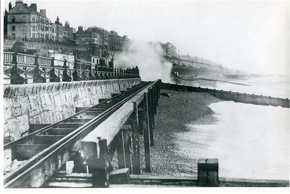 Photo:S1776 - Volk's Electric Railway, East Cliff, 1895