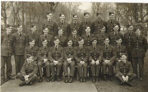Photo:Skegness - January 1944 - George left on seated row