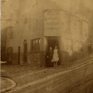 Photo:Harriet Burtenshaw nee Todd, 5/11/1868 with daughter, Gladys Kathleen, 1910 outside The Good Intent, 4 Albion Hill, Brighton, circa 1926